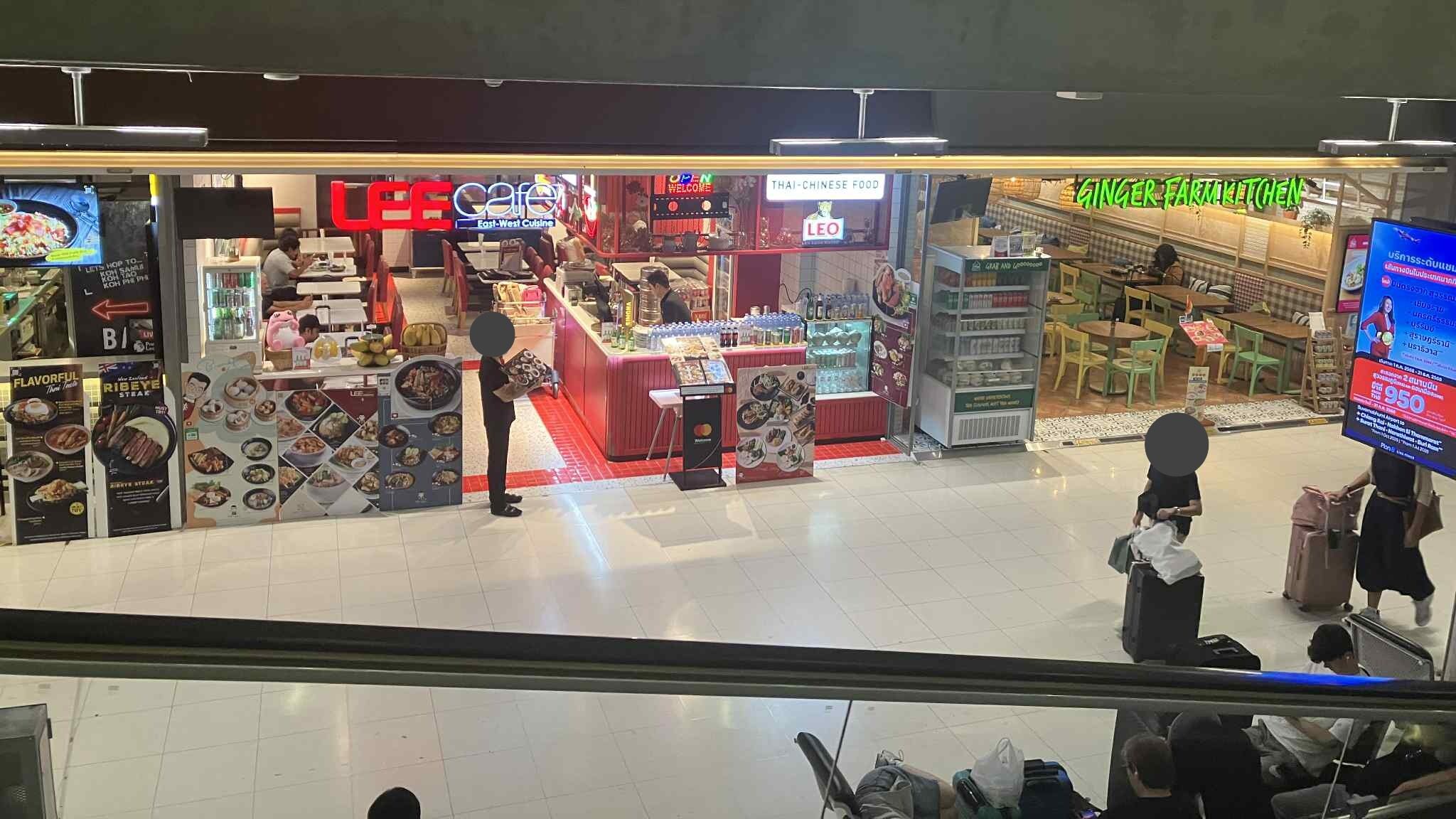 Restaurants open at Suvarnabhumi Airport 3F during late night hours